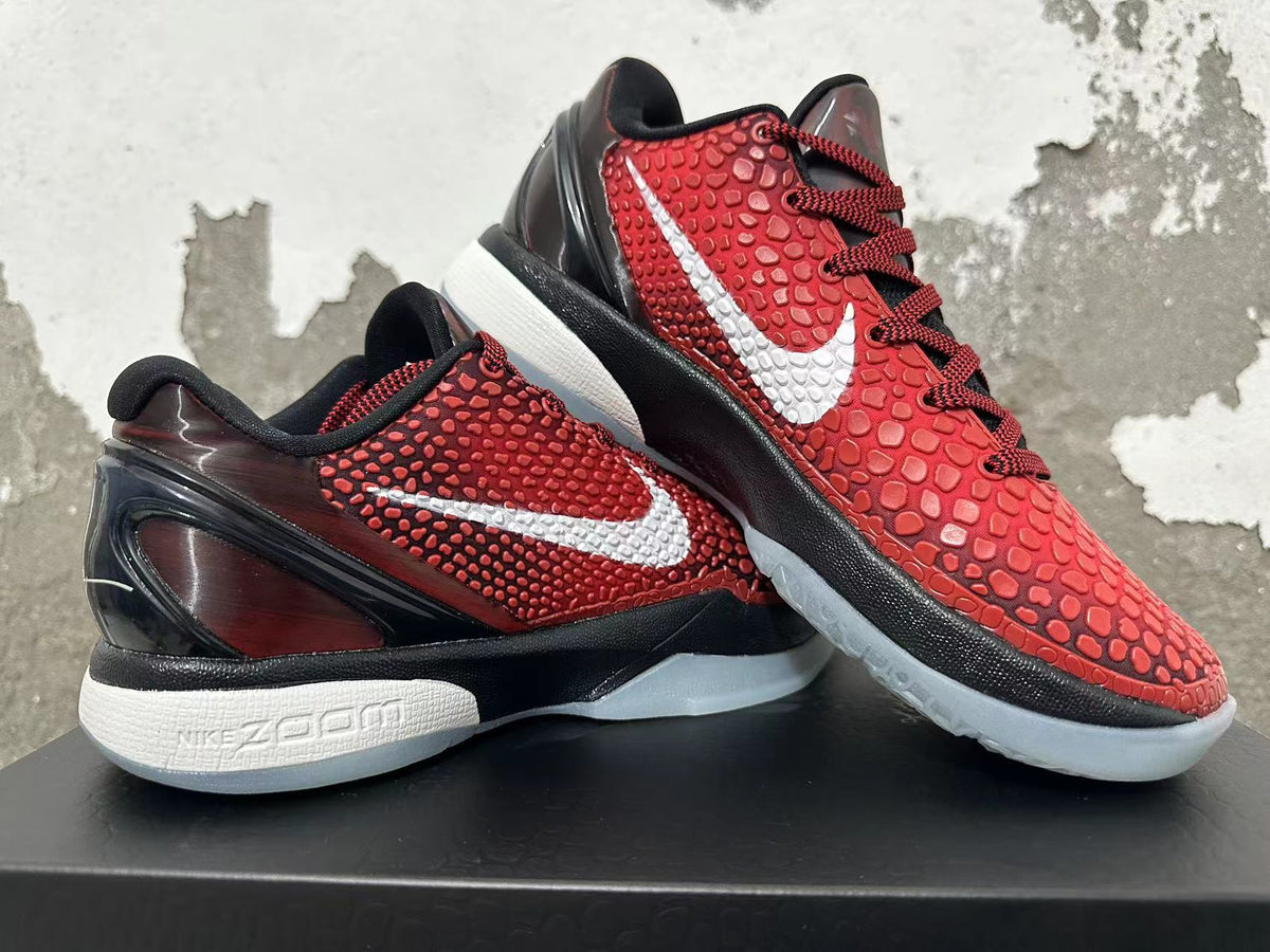 Nike Kobe 6 All-Star Basketball Shoes Red Black