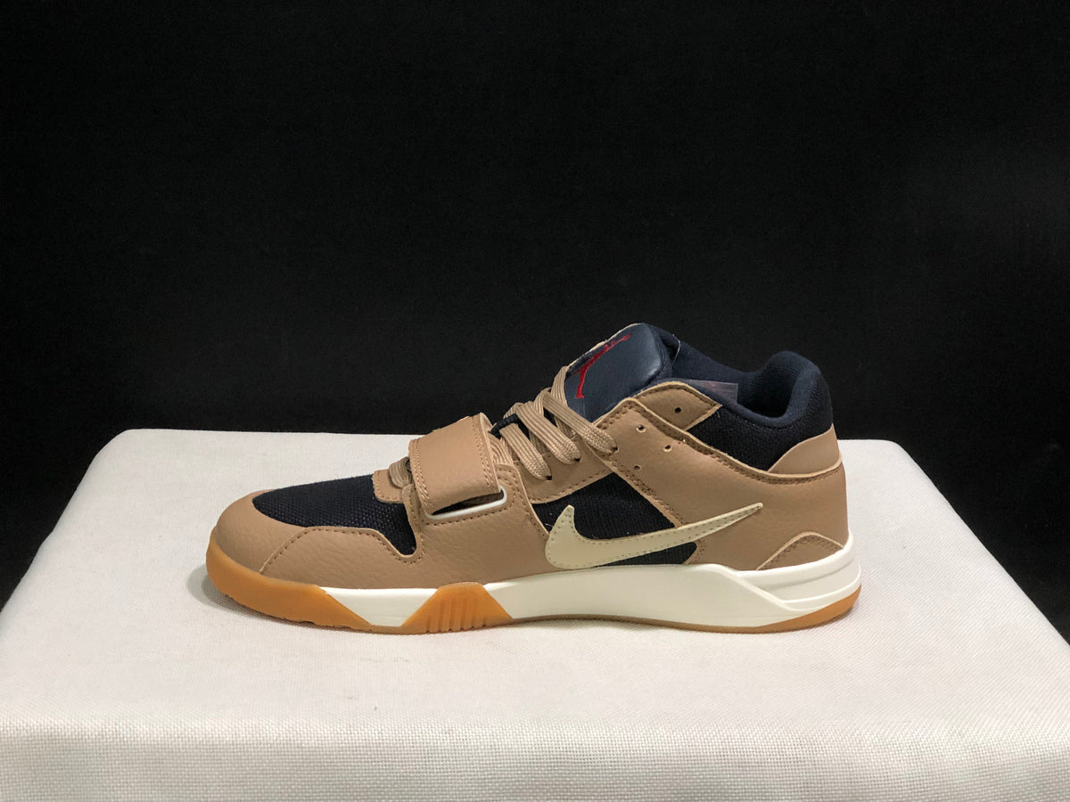 Nike Jordan Jumpman Jack Travis Scott Tan Navy Sneakers FZ8117-002
