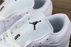 Nike Air Jordan 1 Low White Sneakers 553560-101