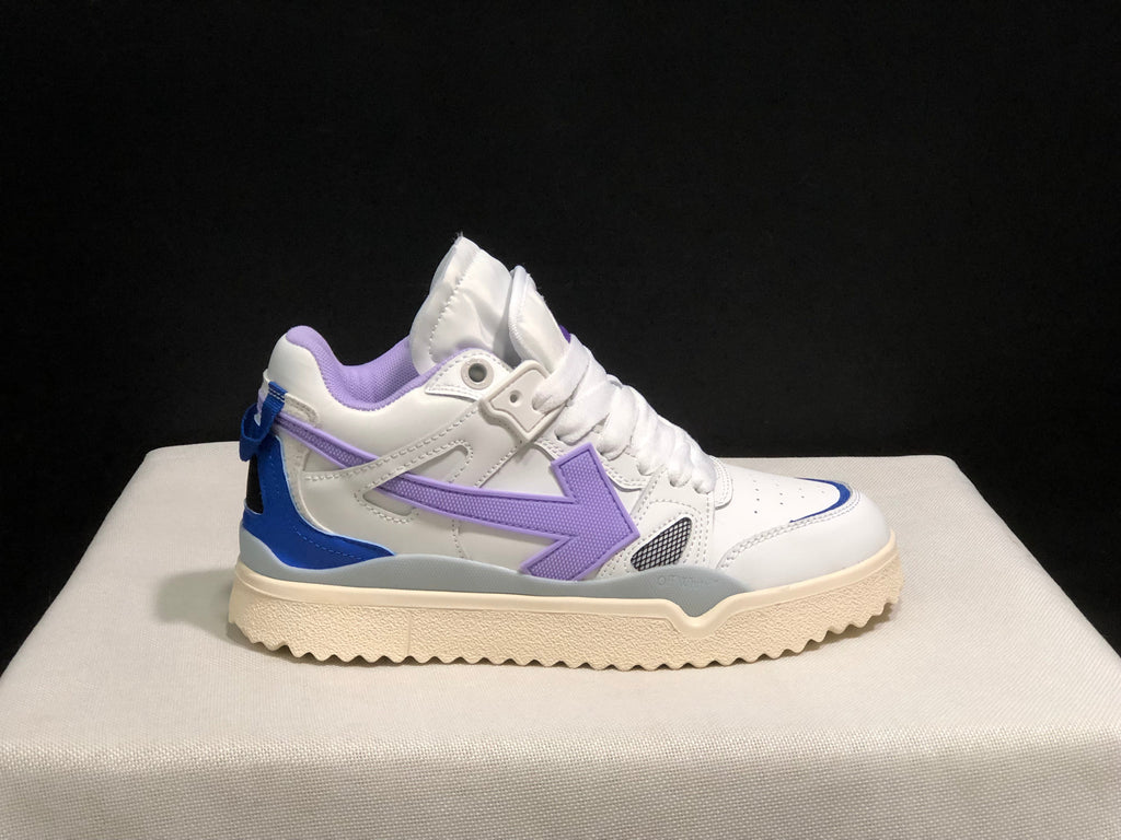 Off-White Out Of Office Sneakers White Purple Blue