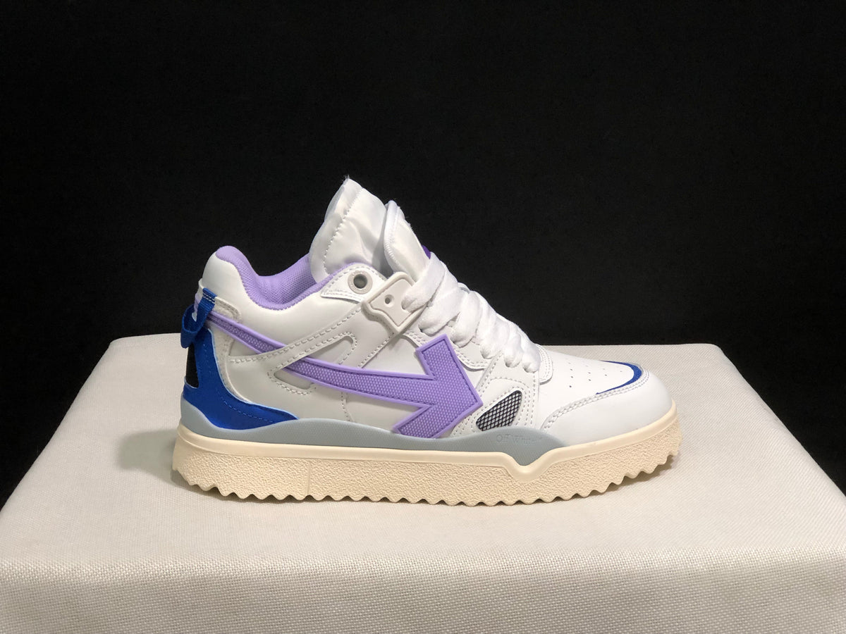 Off-White Out Of Office Sneakers White Purple Blue