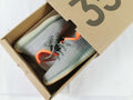 Yeezy 350 V2 Kids Sneakers in Grey and Orange