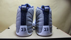 Air Jordan 12 GreyBlue High-Top Sneakers