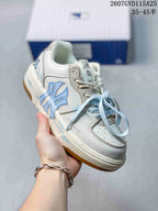 MLB Chunky Liner Low-Top Sneakers White Blue 3ASXCA12N