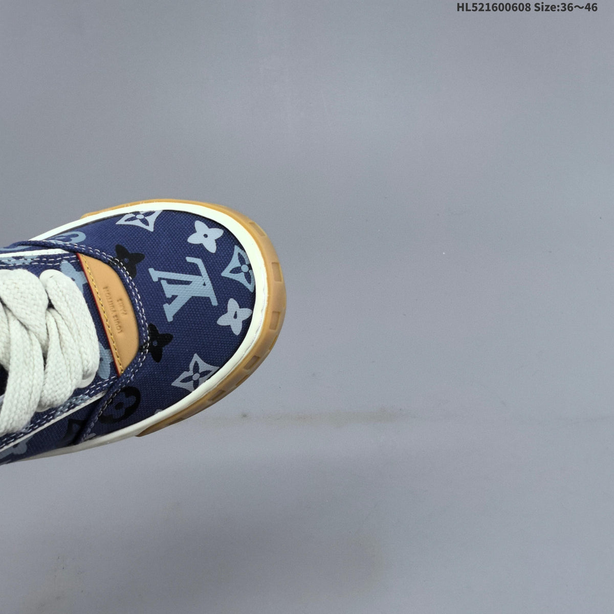 Louis Vuitton Tilted Low Sneakers Blue Monogram