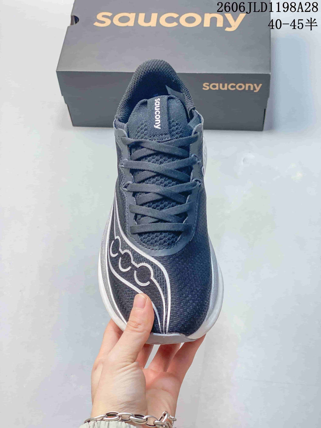 Saucony Endorphin Speed 5 Running Shoes Navy Gray