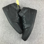 Air Jordan 1 Mid Sneakers, Black