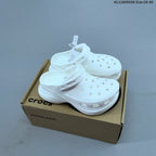 Crocs Classic Clog with Chunky Platform Sole