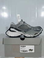 1100-Style Mesh Sneakers in Gray, Silver and Black
