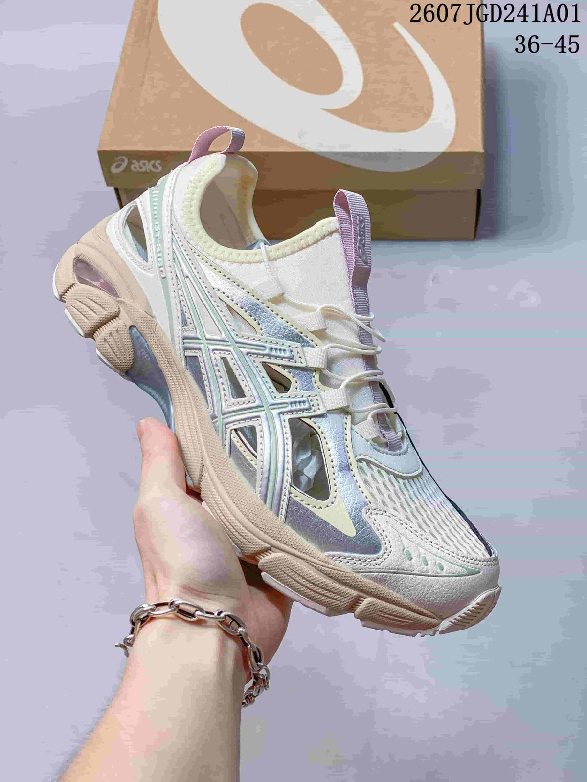 ASICS GT-2160 Breeze Sneakers in Cream and Lilac