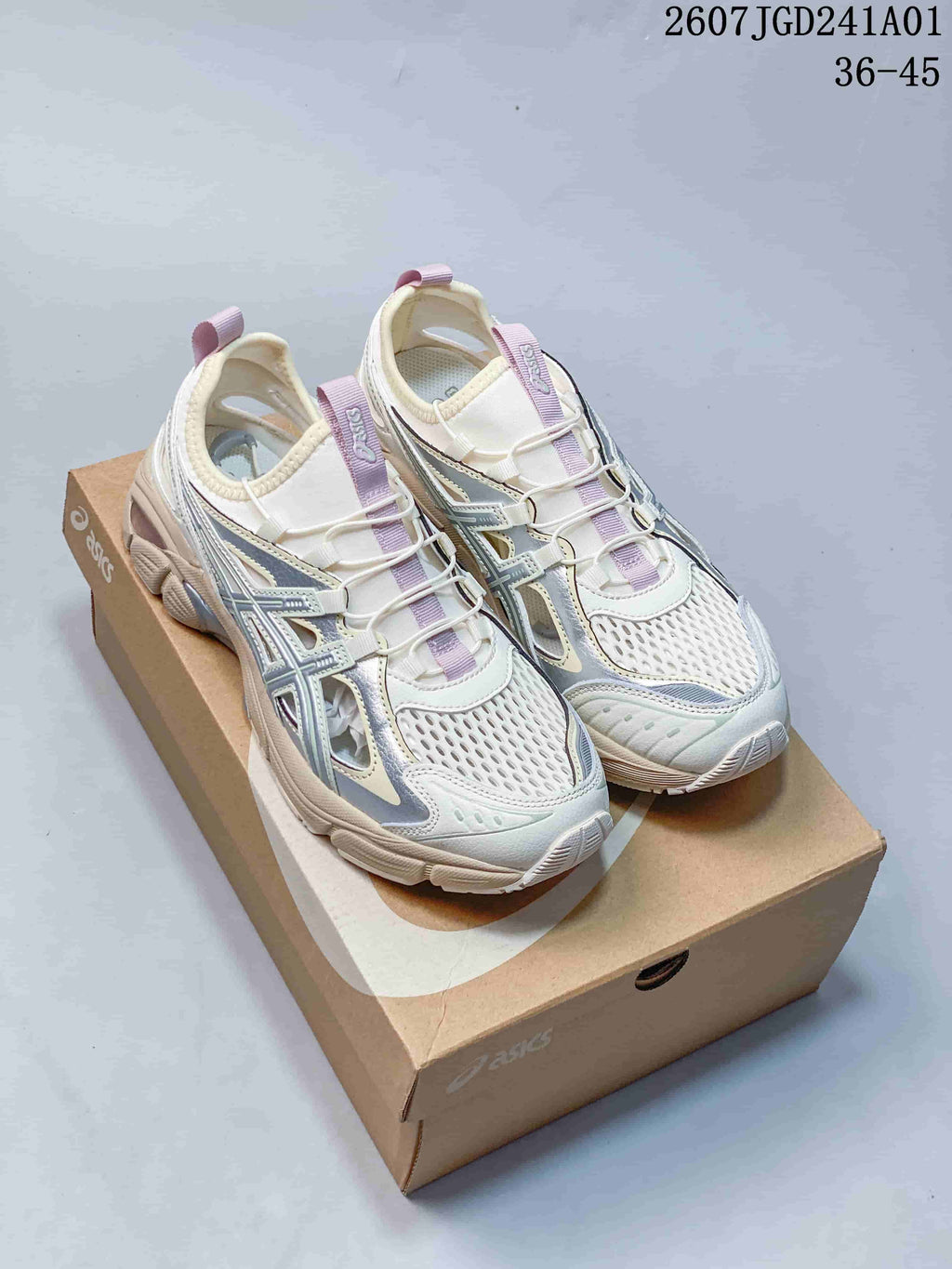 ASICS GT-2160 Breeze Sneakers in Cream and Lilac