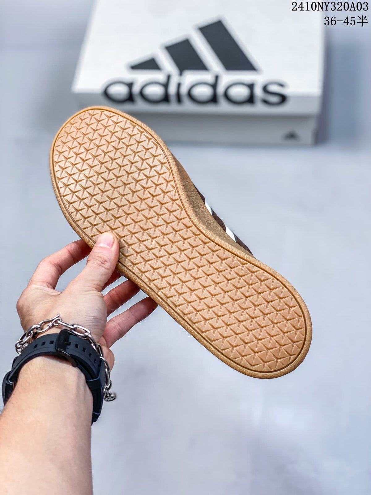 Adidas Neo VL Court 2.0 White Brown Sneakers ID6016