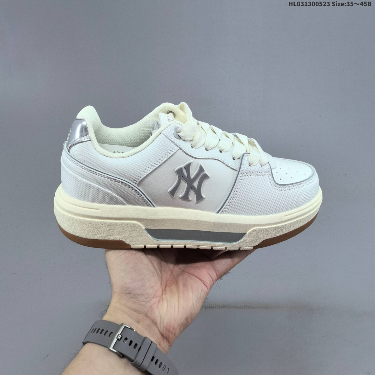 MLB Chunky Liner Embo Monogram Low-Top Sneakers