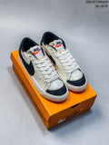 Nike Blazer Low '77 Jumbo White Black Sneakers