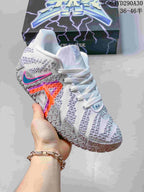 Nike Ja 3 Basketball Shoes White Blue Pink Orange 2606JYD290A30