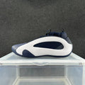 Navy and White Low-Top Sneakers