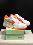 Off-White Out Of Office Low-Top Sneakers White Orange