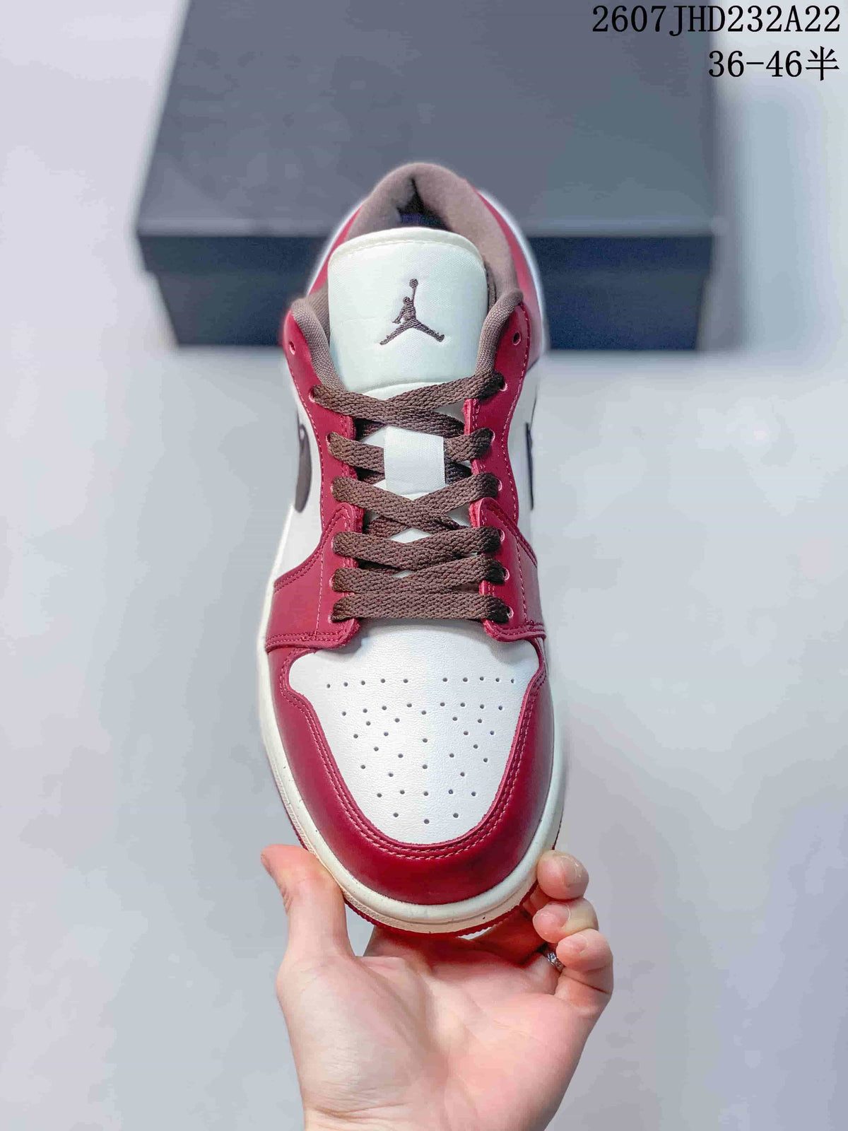 Nike Air Jordan 1 Low Red White Sneakers IX5004-121