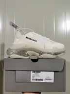 Balenciaga Triple S Sneakers White Clear Sole 0315