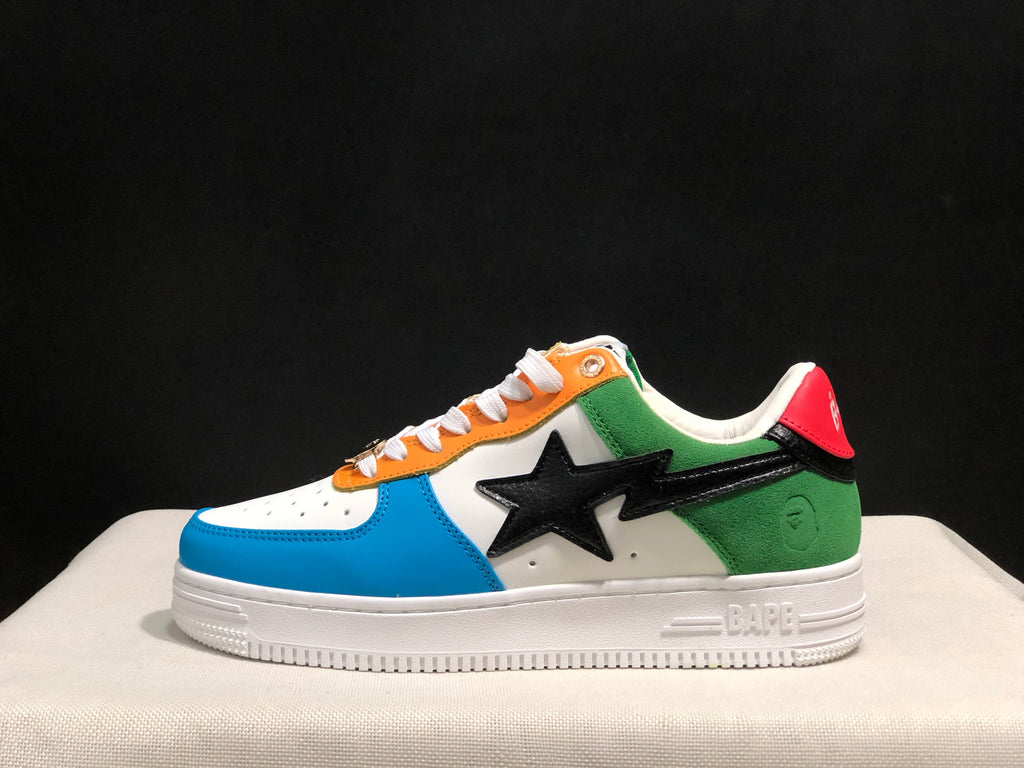 BAPE Bape Sta Low-Top Sneakers Multicolor