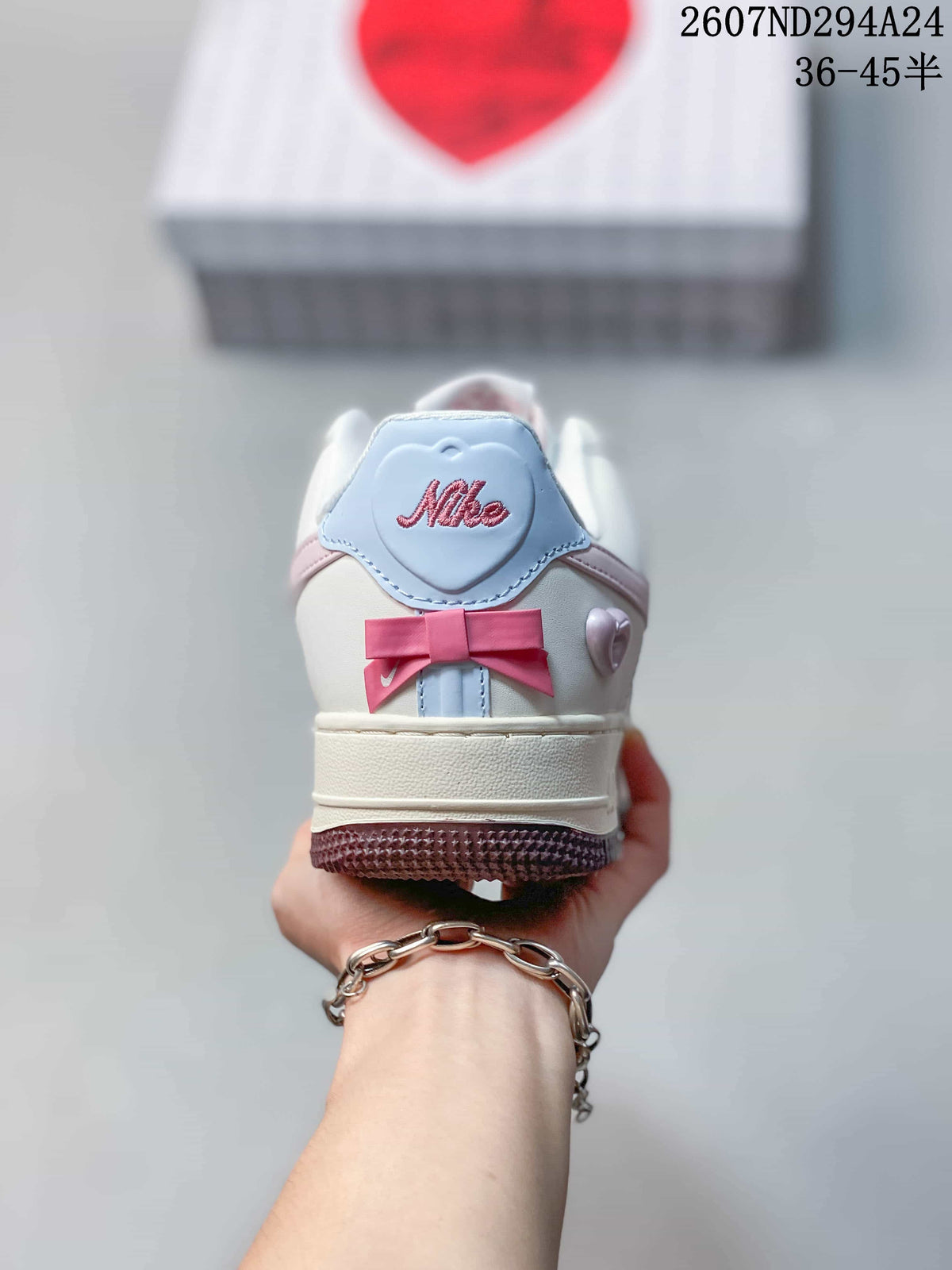 Nike Air Force 1 '07 Low Sneakers White Pink 2607ND294A24