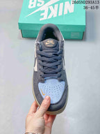Nike SB Force 58 Low Sneakers Gray Blue 2605ND293A13