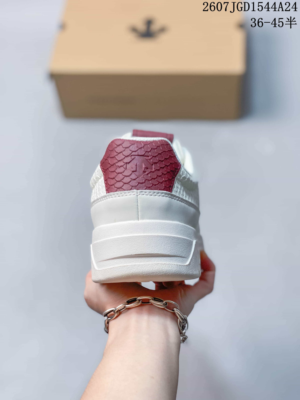 DESCENTE Dualis DE Board White Low-Top Sneakers
