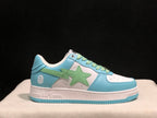 BAPE Sta Low Sneakers Blue Green