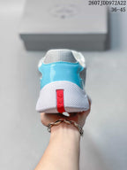Prada America's Cup Low-Top Sneakers Turquoise White 2607JDD972A22