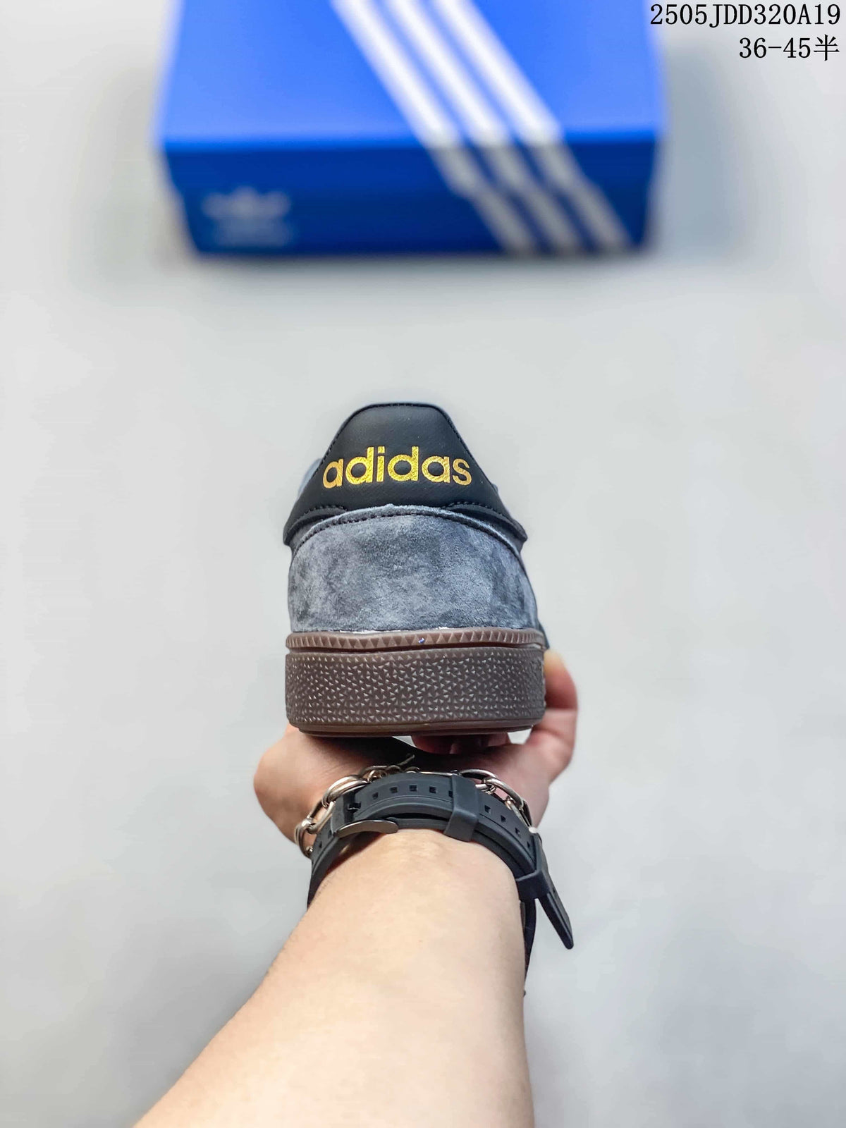 adidas Originals Gazelle Indoor Sneakers Grey Black 2505JDD320A19