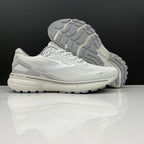 Brooks Ghost 15 Running Shoes in White and Grey