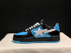 BAPE STA Low-Top Sneakers Black Blue White