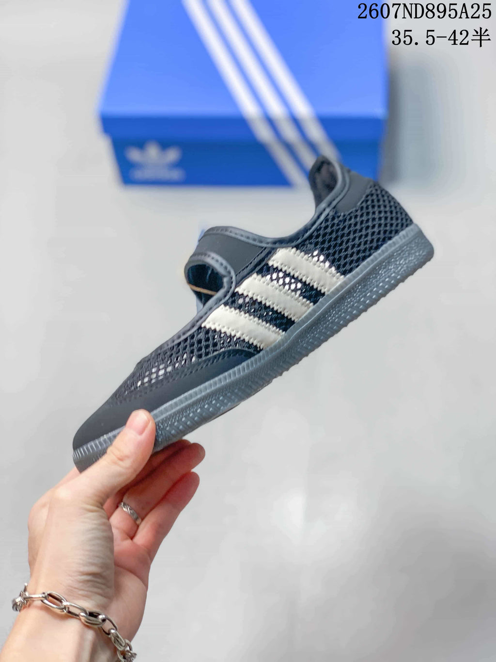 adidas Originals Samba Jane Black Mary Jane Sneakers