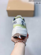 On Cloudboom Running Shoes in Volt and White