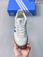 Adidas Samba Vegan OG Sneakers White Blue 712050