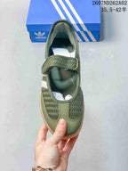 adidas Originals Samba Crochet Green Mary Jane Sneakers