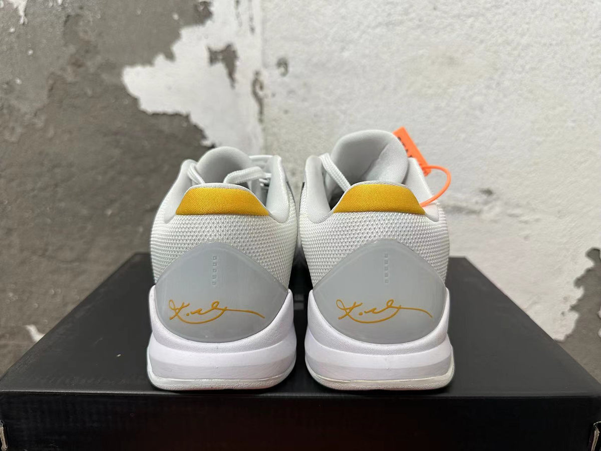 Nike Kobe 5 Protro Basketball Shoes White Black