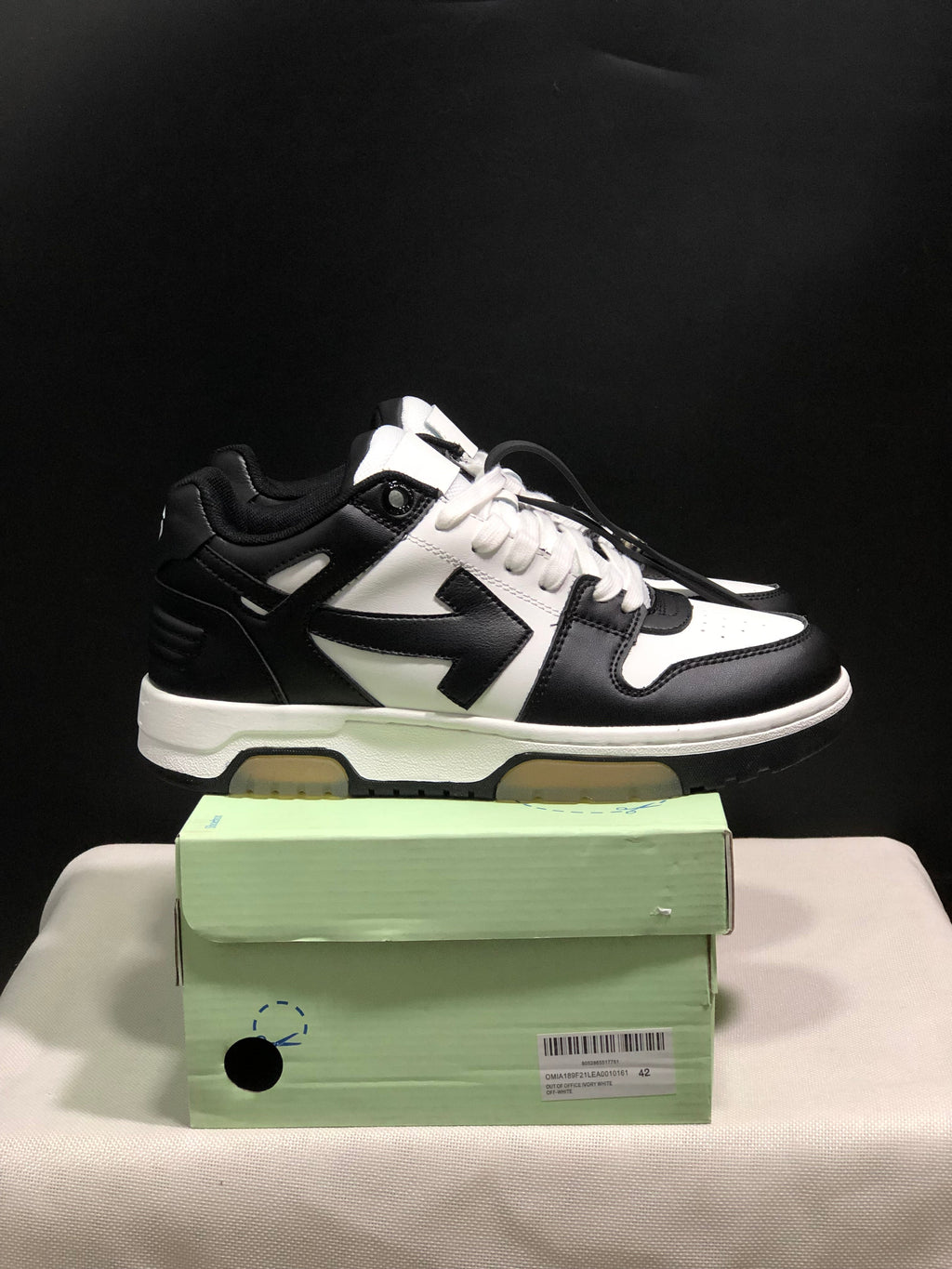 Off-White Out Of Office Low-Top Sneakers Black White
