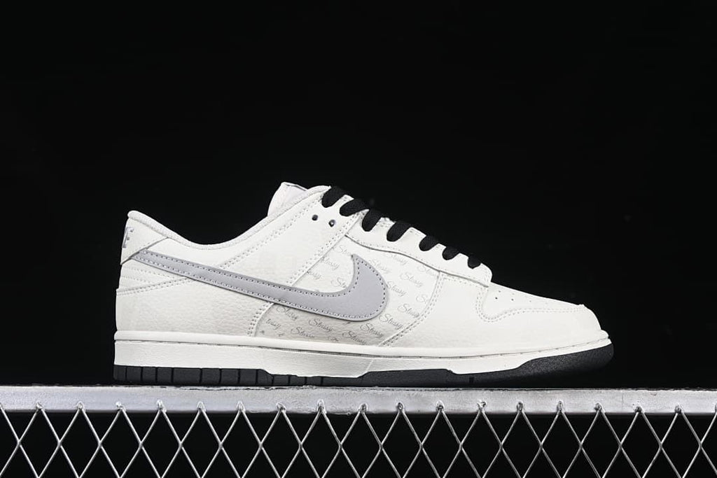 Nike Dunk Low Stüssy White Grey Sneakers DJ2024-054