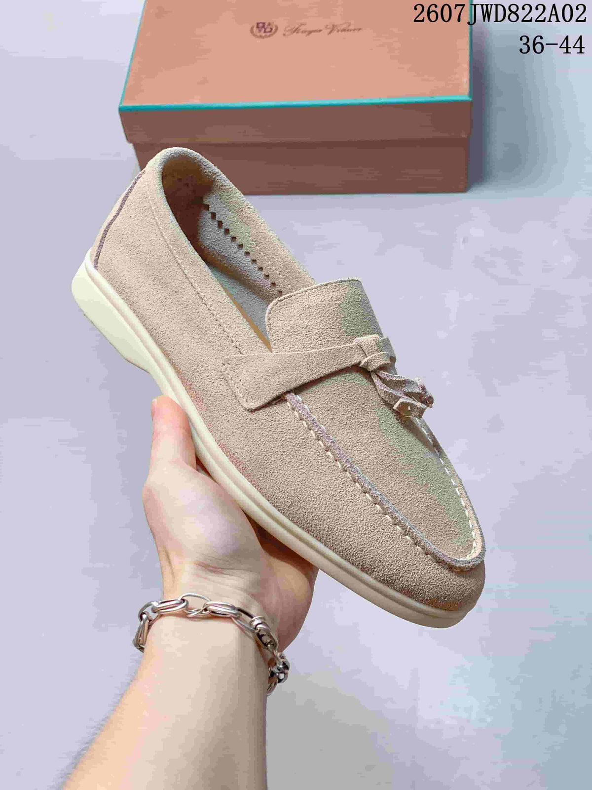 Women's Suede-Style Tassel Loafers, Style 06JWD822A02