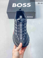 BOSS 06GDD609A29 Gray Trail Sneakers