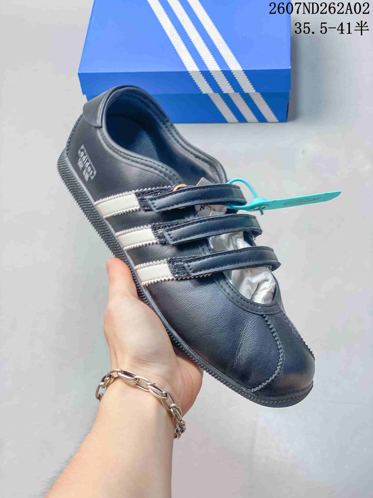 adidas Originals ANFU Mary Jane Shoes, White or Black
