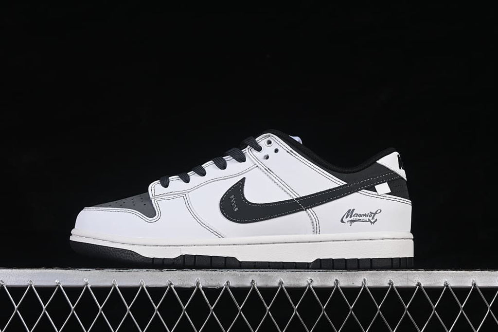Nike SB Dunk Low White Black Sneakers WB0414-026