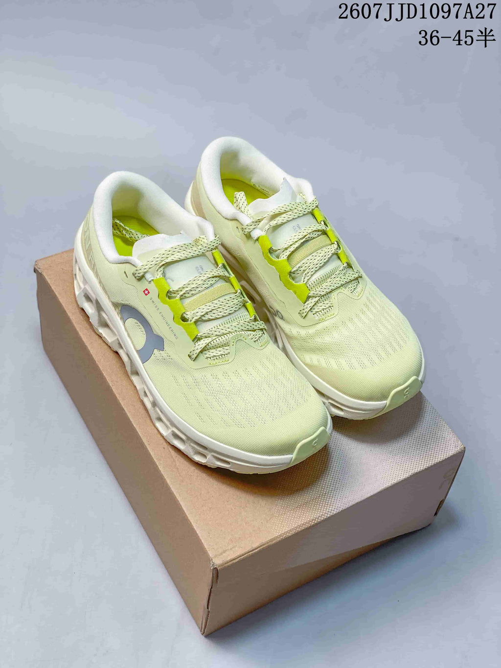 On Cloudmonster 3 Running Sneakers - Light Green