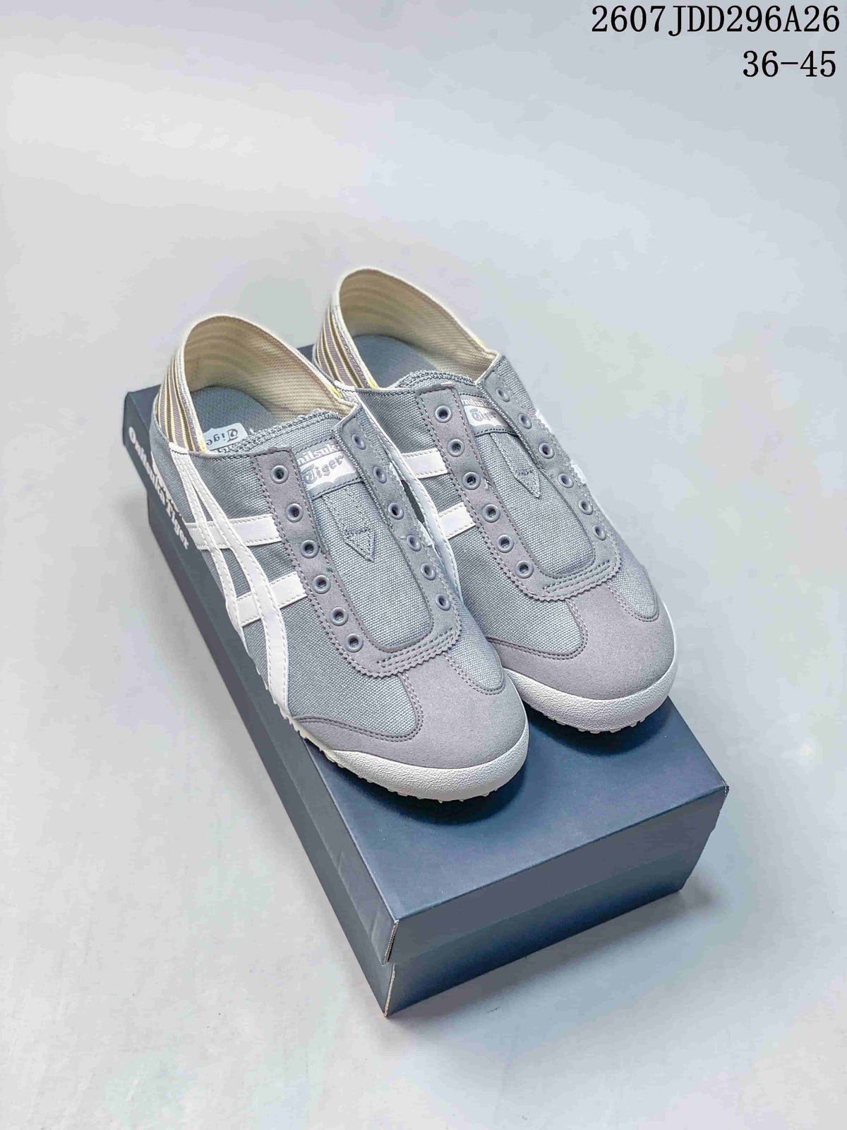 Onitsuka Tiger Mexico 66 Slip-On Sneakers Gray White 2607JDD296A26