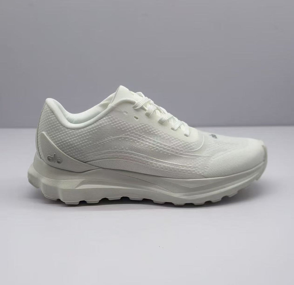 Alo White Low-Top Sneakers