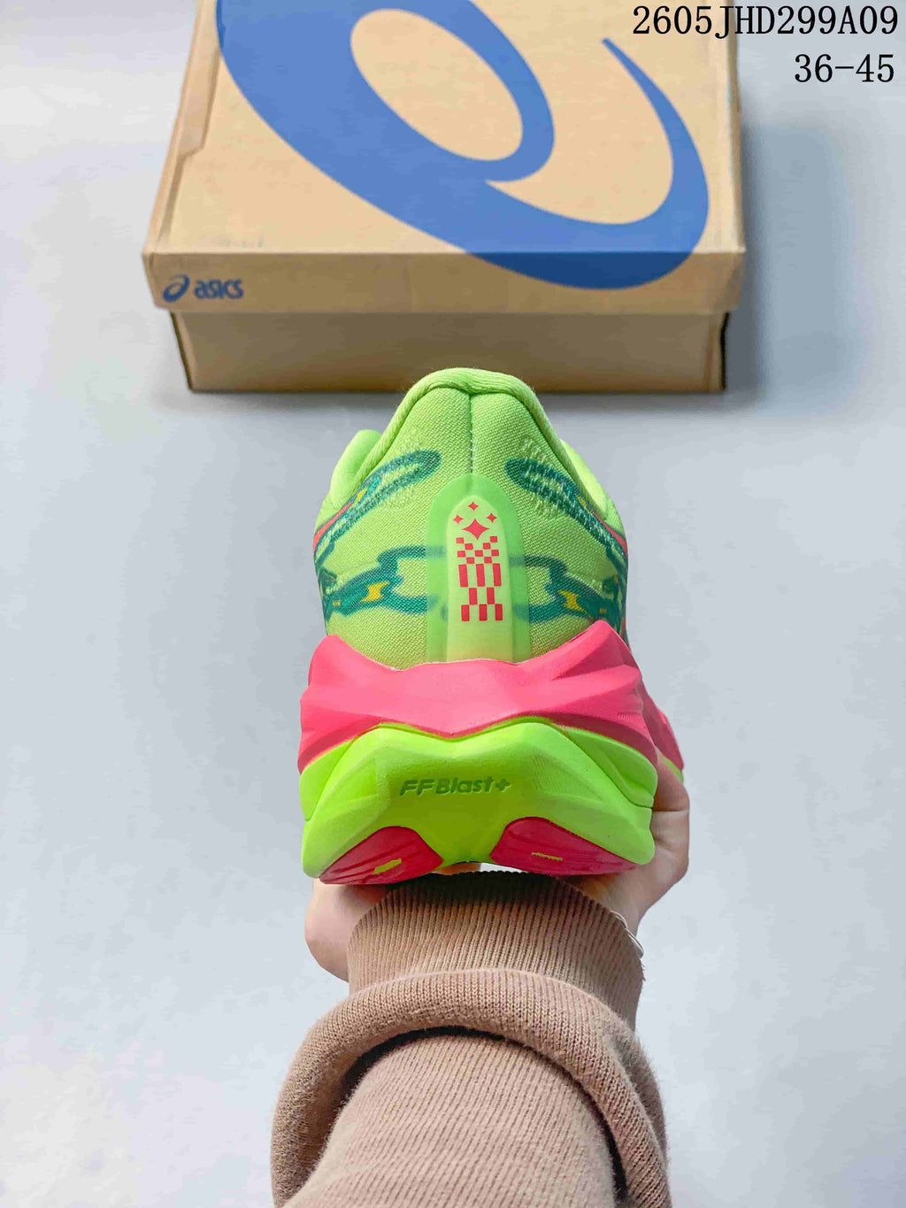 ASICS Superblast 3 Running Shoes, Lime Green and Pink