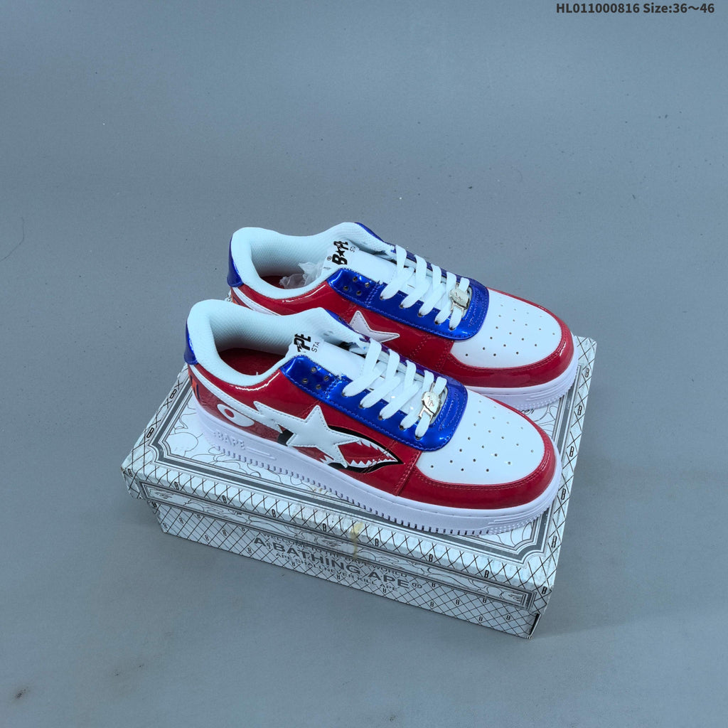 A Bathing Ape BAPE STA Low-Top Sneakers