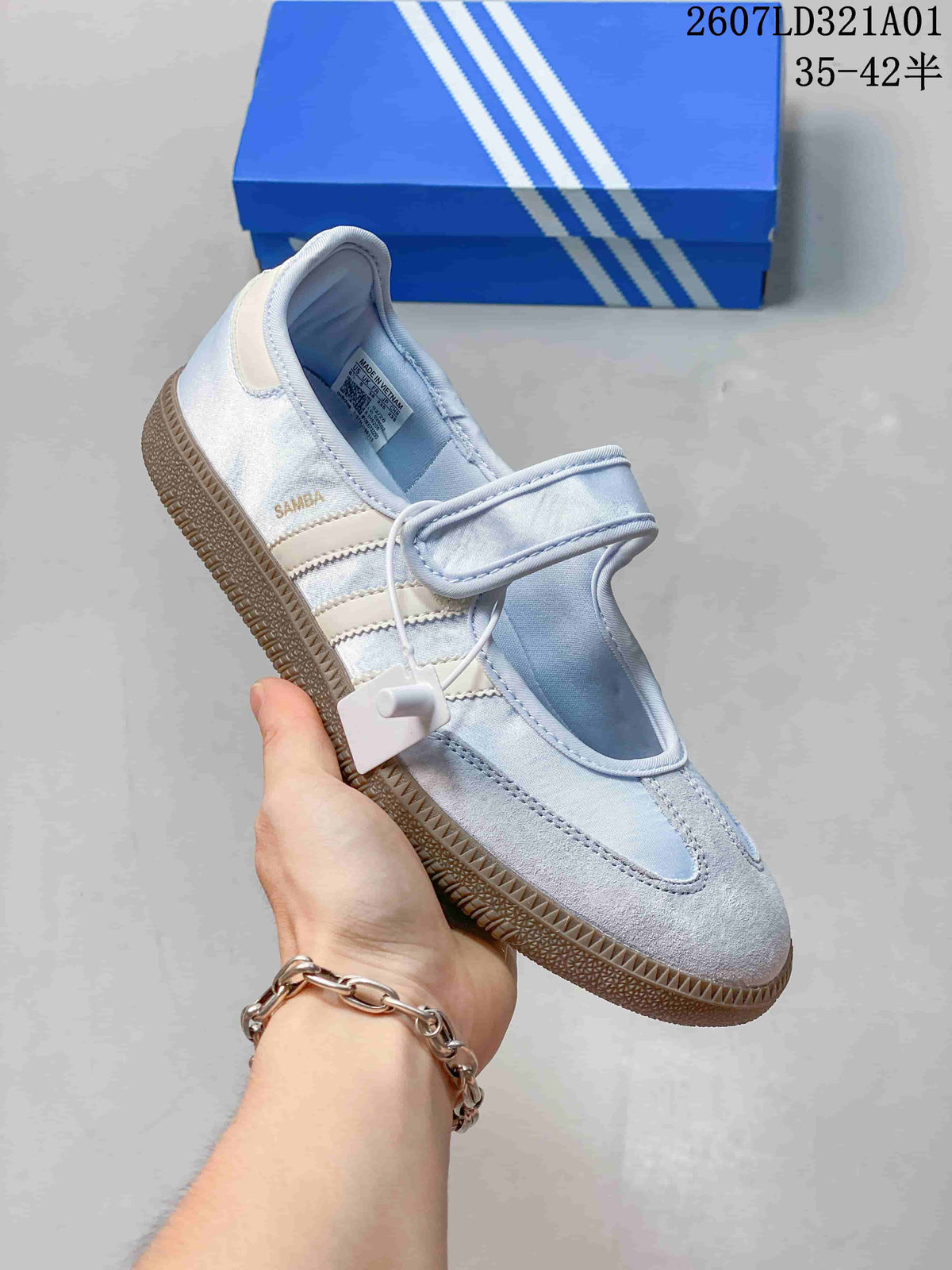 adidas Originals Samba Jane Blue Mary Jane Sneakers