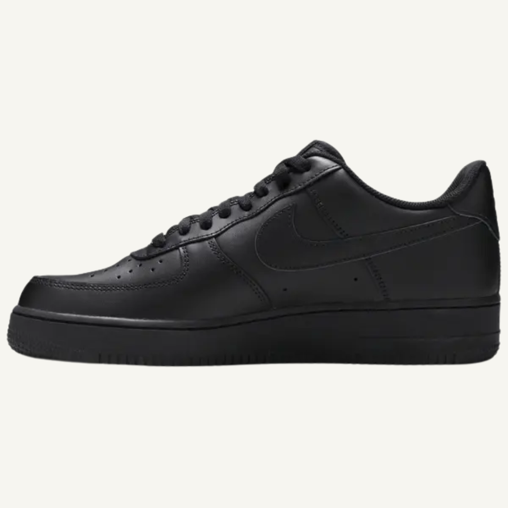 Nike Men's Triple Black Air Force 1 '07 Sneakers, CW2288 001